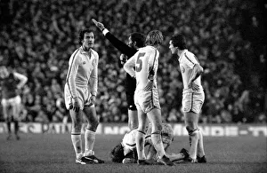 Arsenal 0 v. Leeds United 1. Division 1 football. January 1980 LF01-01-009 Arsenal 0 v. Leeds United 1. Division 1 football. January 1980 LF01-01-009