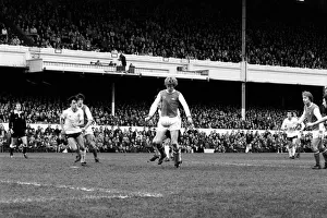Arsenal 2 v. Bolton Wanderers 0. Division 1 football. February 1980 LF01-29-067 Arsenal 2 v. Bolton Wanderers 0. Division 1 football. February 1980 LF01-29-067