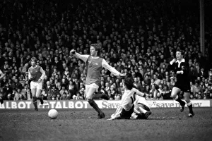 Arsenal 2 v. Bolton Wanderers 0. Division 1 football. February 1980 LF01-29-051 Arsenal 2 v. Bolton Wanderers 0. Division 1 football. February 1980 LF01-29-051