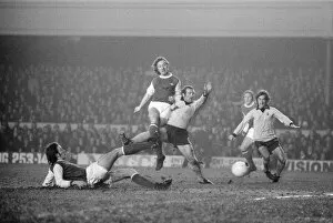 Images Dated 29th January 1975: Arsenal 3-0 Coventry City, FA Cup Replay match at Highbury, Wednesday 29th January 1975