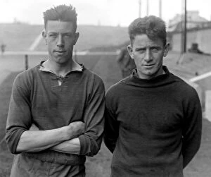 Core61 Gallery: Arsenal footballers - April 1927 Bill Seddon and Billy Milne