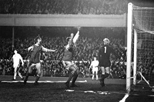 Arsenal v Anderlecht Fairs Cup Final April 1970 John Radford of Arsenal celebrates