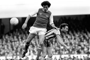 Arsenal v. Brighton and Hove Albion. Division 1 football. January 1980 LF01-10-074 Arsenal v. Brighton and Hove Albion. Division 1 football. January 1980 LF01-10-074