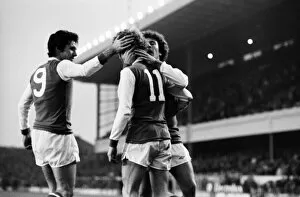 Images Dated 1st November 1980: Arsenal v. Brighton and Hove Albion. November 1980 LF05-05-055 Football Division