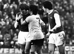 Arsenal v Sunderland league match at Highbury February 1977 Arsenal v Sunderland league match at Highbury February 1977