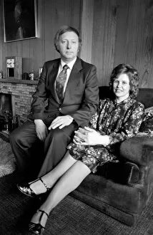 Images Dated 14th June 1980: Arthur Scargill: Leader of the National Union of Miners Arthur Scargill at home with his