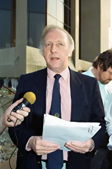 Arthur Scargill, President of the National Union of Mineworkers. 20th July 1990 Arthur Scargill, President of the National Union of Mineworkers. 20th July 1990