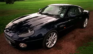 Images Dated 6th August 1999: The Aston Martin V12 Vantage, pictured at Dalmahoy Hotel near Edinburgh