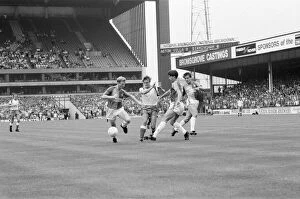 Images Dated 22nd August 1987: Aston Villa 0-2 Birmingham City, league division 2 match at Villa Park