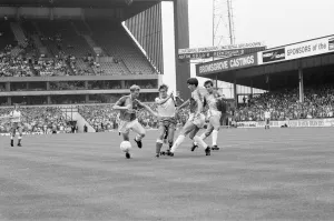 Aston Villa 0-2 Birmingham City, league division 2 match at Villa Park Aston Villa 0-2 Birmingham City, league division 2 match at Villa Park