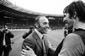 Aston Villa v Norwich City, Score 1-0 to Aston Villa. Aston Villa manager Ron Saunders Aston Villa v Norwich City, Score 1-0 to Aston Villa. Aston Villa manager Ron Saunders
