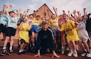 Images Dated 13th March 1997: Athlete Steve Cram Steve Cram launches the 15th Children'