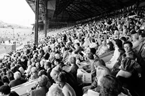 Images Dated 4th June 1991: The audience at the Billy Graham, Mission Scotland event, Celtic Park, Glasgow, Scotland