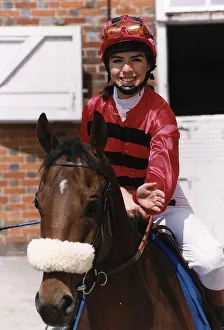 Images Dated 27th July 1992: Audrey Jenkinson Actress who appears in the BBC TV Programme Trainer