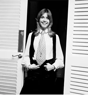 Images Dated 4th December 1970: Australian singer Olivia Newton-John who is to appear with Cliff Richard on a Christmas