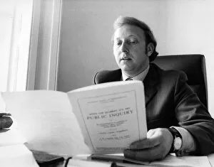 Images Dated 18th September 1973: Author Scargill, President of the miners. September 1973 P005458