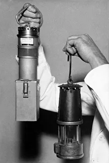 An automatic (fire damp) detector developed by the Mining An automatic (fire damp) detector developed by the Mining