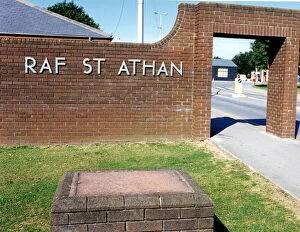 Images Dated 15th July 1994: Aviation - RAF St Athan - The entrance to the airbase - 15th July 1994