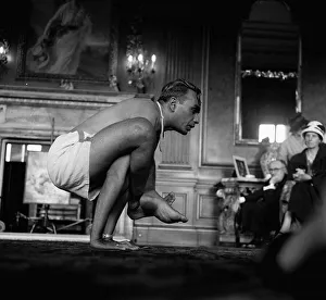 00714 Gallery: B Ks Iyengar, yoga teacher. 12th June 1960