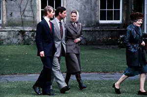Badminton Horse Trials Prince Edward, Prince Charlesand Princess Anne April 1980 Badminton Horse Trials Prince Edward, Prince Charlesand Princess Anne April 1980