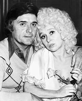 Images Dated 11th July 1980: Barbara Windsor actress with husband Ronnie Knight Villain