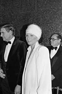 Images Dated 29th March 1984: Barbra Streisand attends the Royal Charity Premiere of Yentl at the Leicester Square