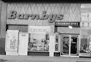 Barnbys toy shop, Birmingham. 27th January 1983 Barnbys toy shop, Birmingham. 27th January 1983