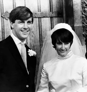 Barry John, (a Welsh rugby union fly-half) and Janet Talfan Davies on their wedding day Barry John, (a Welsh rugby union fly-half) and Janet Talfan Davies on their wedding day