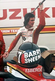 Barry Sheene April 1977 Austrian Grand Prix Motorcycle Motorbikes Racing Barry Sheene April 1977 Austrian Grand Prix Motorcycle Motorbikes Racing