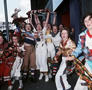 Images Dated 27th April 1975: Bay City Rollers fans April 1975