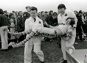 Bay City Rollers Pop Group Fans Injured At A Radio One Fun Day May 1975 OPS Bay City Rollers Pop Group Fans Injured At A Radio One Fun Day May 1975 OPS