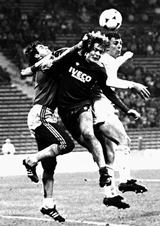 Bayern Munich v Tottenham Hotspur - 1983 Graham Roberts of spurs in action Bayern Munich v Tottenham Hotspur - 1983 Graham Roberts of spurs in action