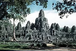 Images Dated 1st May 1971: Bayon Temple near Angkor Wat North West Kampuchea Cambodia