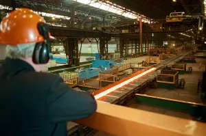 Beam Mill British Steel at Teesside, 7th May 1997 Beam Mill British Steel at Teesside, 7th May 1997