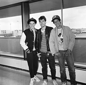 Images Dated 13th May 1987: The Beastie Boys, Adam Horovitz (Ad-Rock), Adam Yauch (MCA) and Michael Diamond (Mike D