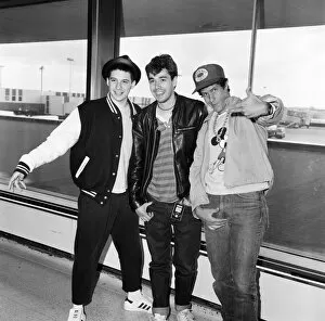 Images Dated 13th May 1987: The Beastie Boys, Adam Horovitz (Ad-Rock), Adam Yauch (MCA) and Michael Diamond (Mike D