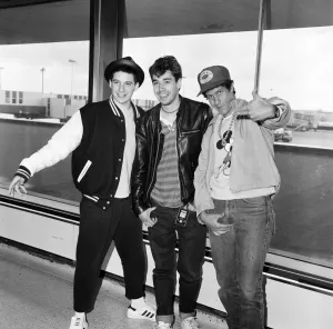 Images Dated 13th May 1987: The Beastie Boys, Adam Horovitz (Ad-Rock), Adam Yauch (MCA) and Michael Diamond (Mike D
