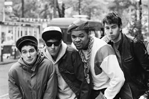 The Beastie Boys in Amsterdam. 22nd May 1987