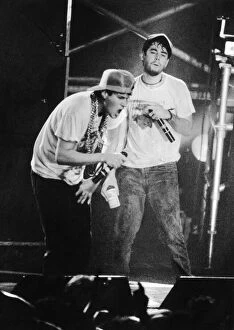 Images Dated 29th May 1987: Beastie Boys, in concert at the Barrowland Ballroom, Glasgow, Scotland