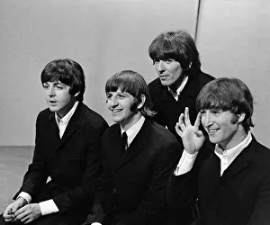The Beatles 1966 Top of the Pops Print. Art Prints, Posters