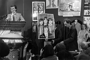 Images Dated 25th March 1981: The Beatles Memorabilia Auction Beatlemania Again This time it was the first ever