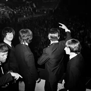 00106 Gallery: The Beatles on stage at The Daily Mirror Golden Ball. 19th February 1965