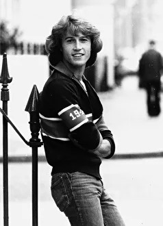 Images Dated 1st April 1978: The Bee Gees pop group April 1978
