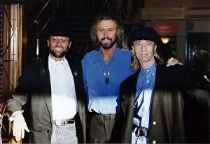 Images Dated 1st November 1993: Bee Gees pop group made up of three brothers