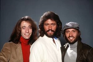 Images Dated 1st November 1981: Bee Gees singers all three are brothers and sing in a pop group