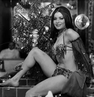 Images Dated 20th December 1974: Belly Dancer Soraya Ravensdale. December 1974 74-7550
