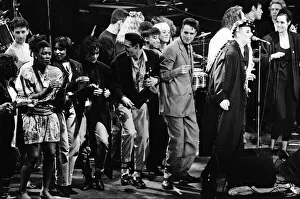 Ben Volpeliere-Pierrot and Boy George performing at the Stand by Me Ben Volpeliere-Pierrot and Boy George performing at the Stand by Me