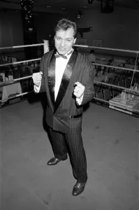 A benefit evening for Kostas Petrou at The Albany saw him shaping up to Paddy Lynch A benefit evening for Kostas Petrou at The Albany saw him shaping up to Paddy Lynch