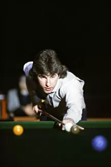 Images Dated 1st January 1984: Benson and Hedges Championship at Wembley. Canadian snooker player Kirk Stevens in