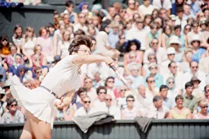 Billie Jean King was the two-time defending champion and successfully defended her title Billie Jean King was the two-time defending champion and successfully defended her title